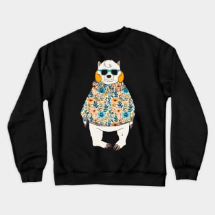 Best Mom Bear Funny Polar Bear Lover Mother's Day Crewneck Sweatshirt